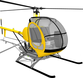 超精细直升机模型 Helicopter (24)